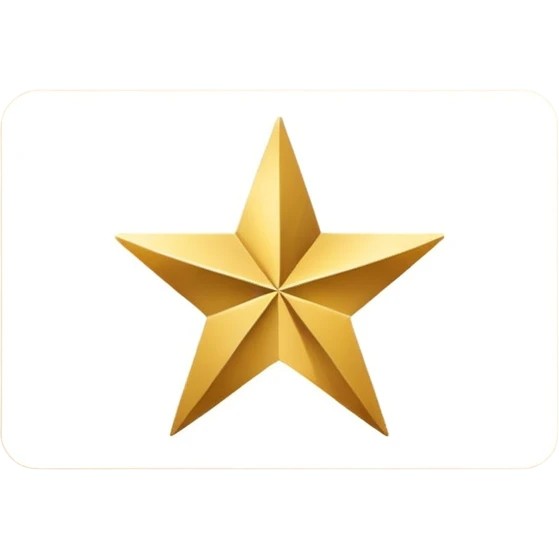 business card with a star symbol emoji