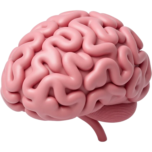 brain simple emoji