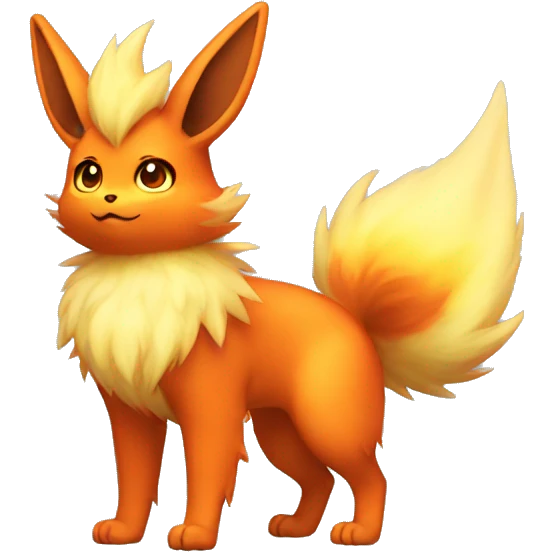 Flareon full body emoji