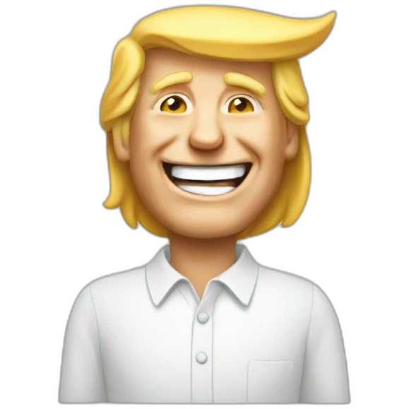 trump-smile emoji