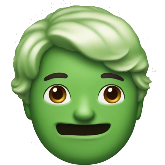 Green cruissant emoji