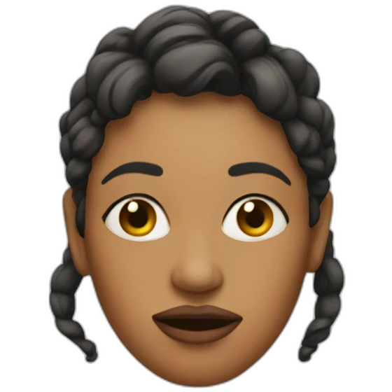 Fugly woman emoji