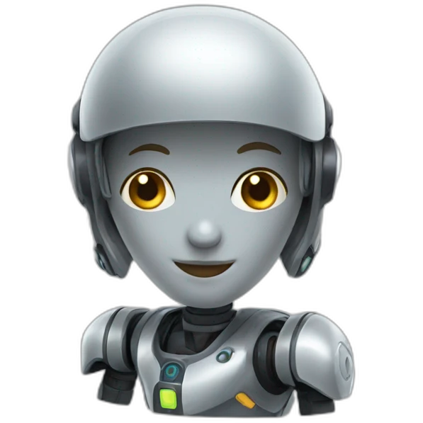 nice ai assitant bot emoji