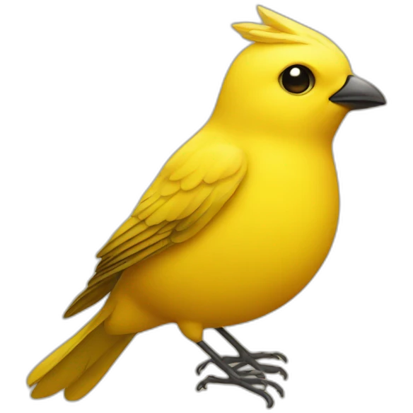 Yellow Bird  emoji