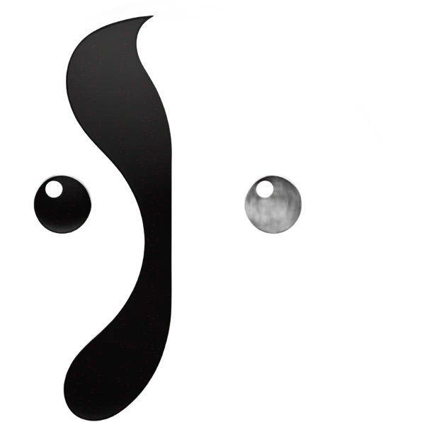 Ying Yang circle  emoji