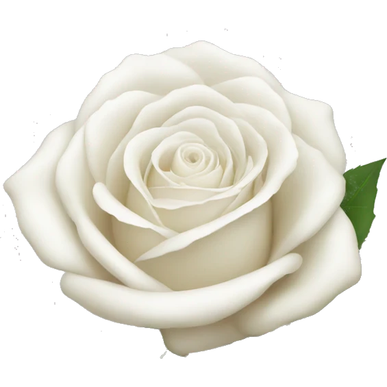 white rose emoji