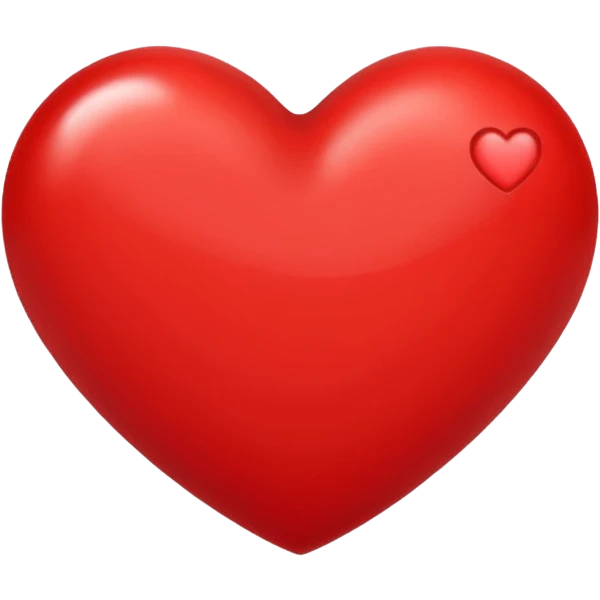 red heart emoji