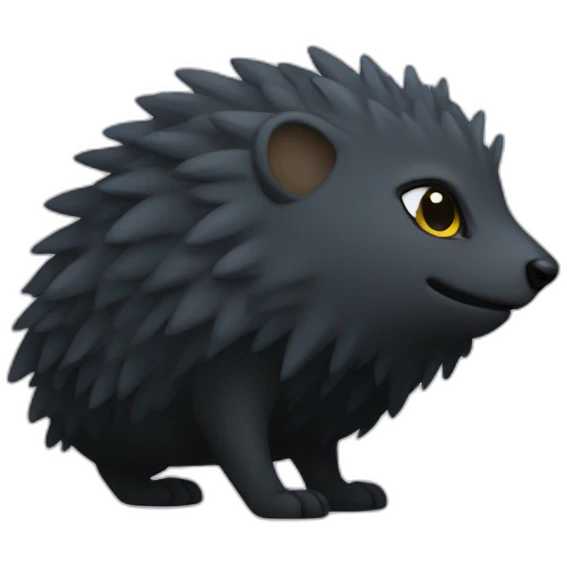 Shadow the hedgogue emoji