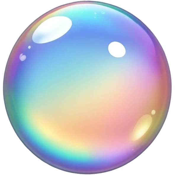 Dreaming bubble emoji