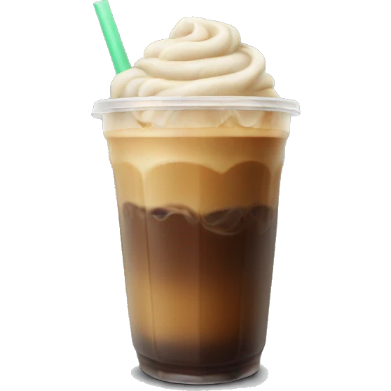 Iced coffee  emoji