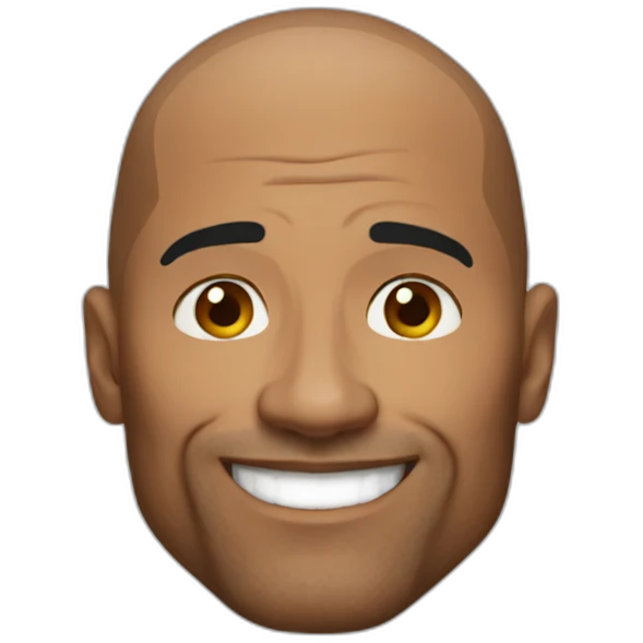 Dwayne johnson emoji
