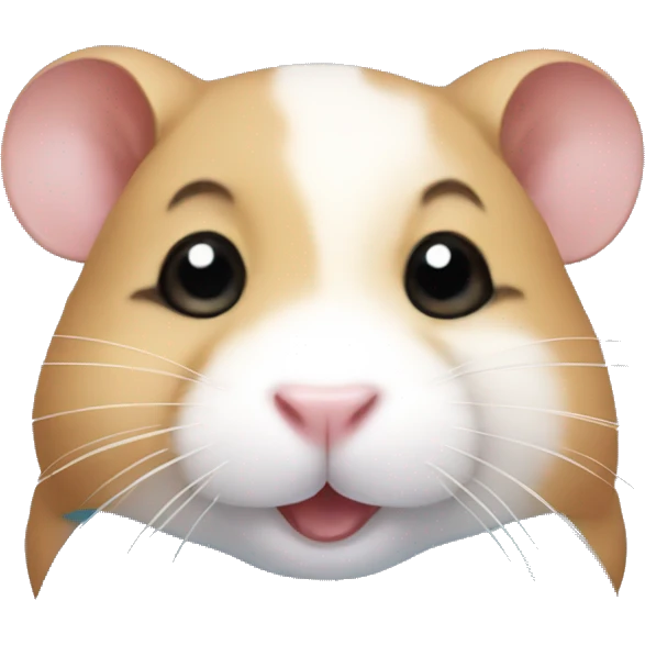 cute blu body hamster emoji