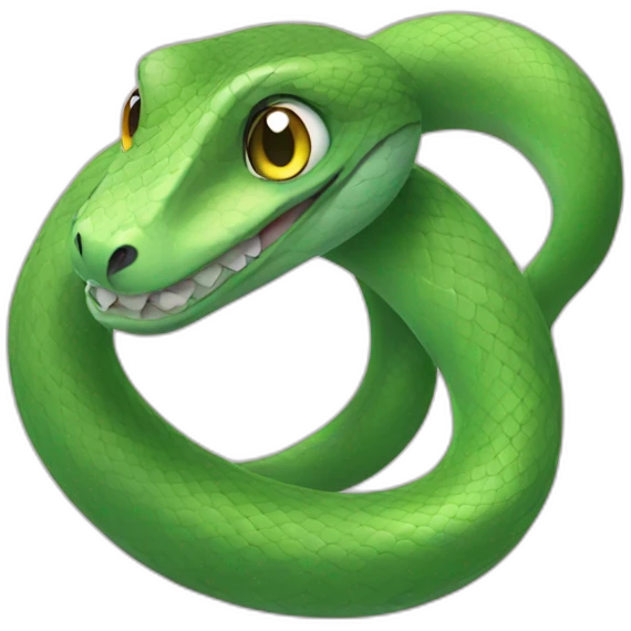 Princess snake emoji