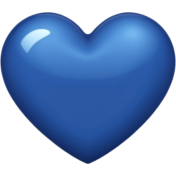 قلب ازرق غامق emoji
