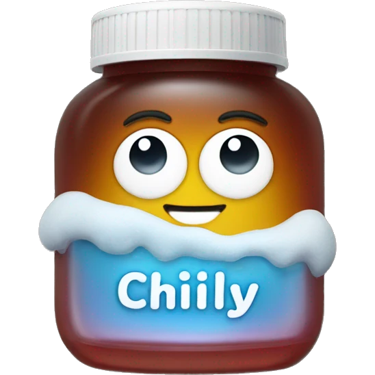 gel with label that says "chilly" emoji