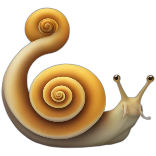 Spiral snail emoji