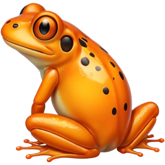 Amber frog emoji
