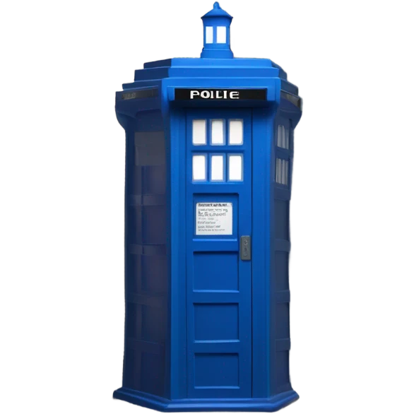 Tardis emoji