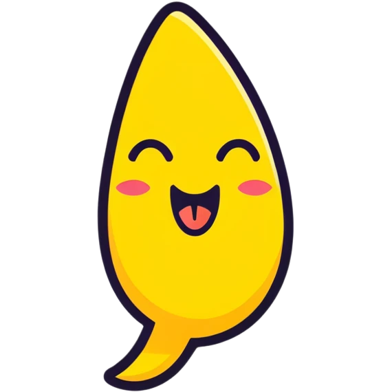Yellow emoji face with tounge shaking emoji