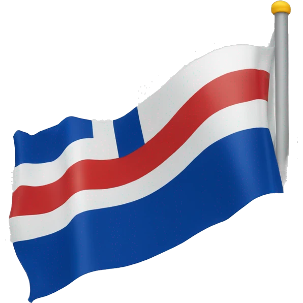 The flag of friesland emoji