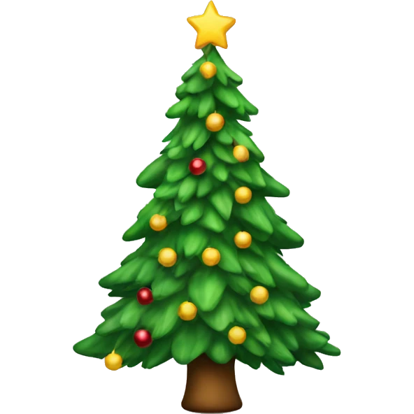 Christmas tree emoji
