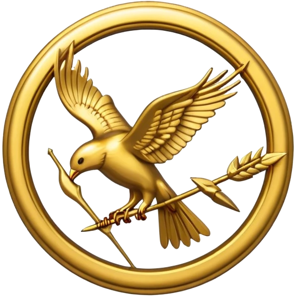 Mockingjay Pin emoji