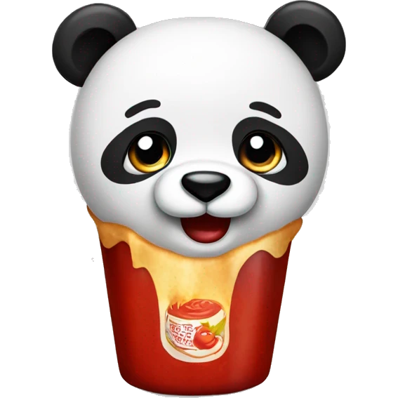 Ketchup Panda emoji
