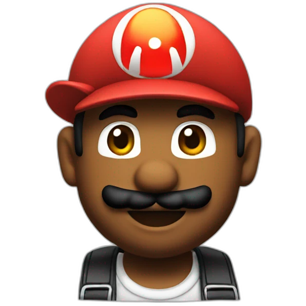 Mario dj emoji