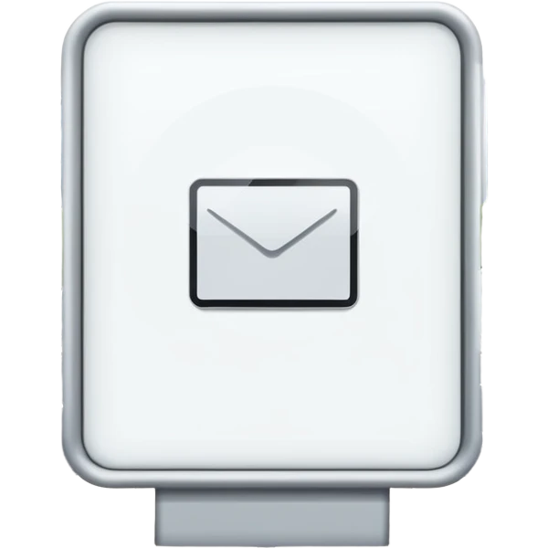 white billboard on the street emoji