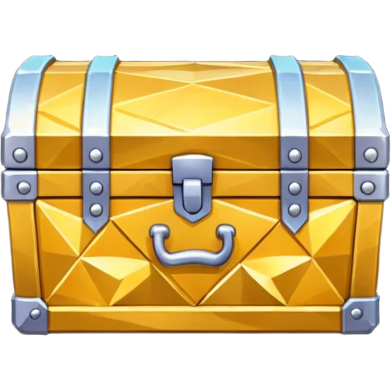chest emoji low poly  emoji