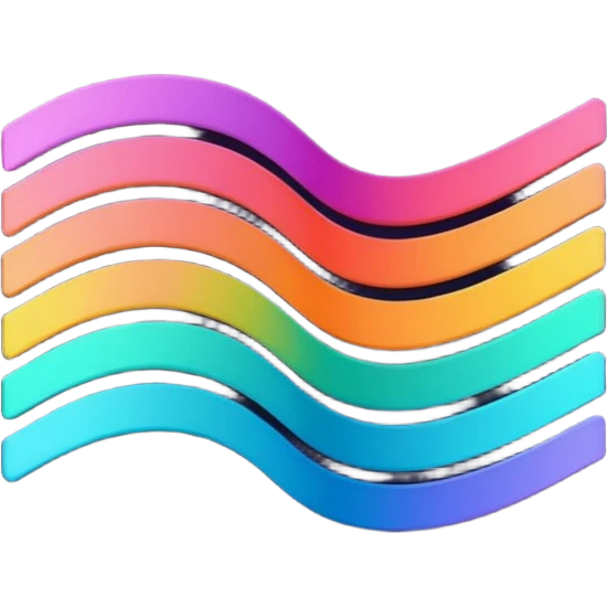 The name 'Kornél' in a modern, colorful gradient font with a dark outline, dynamic, slanted or partial underline, in the style of reference patterns. emoji
