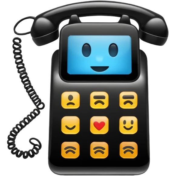 phone simple emoji
