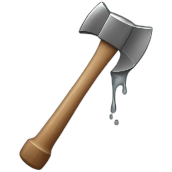 hammer crying emoji