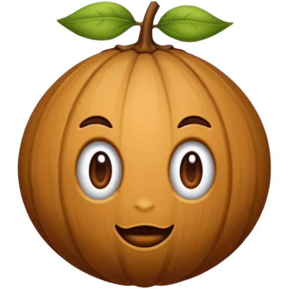 Crie um emoji de laço marrom emoji