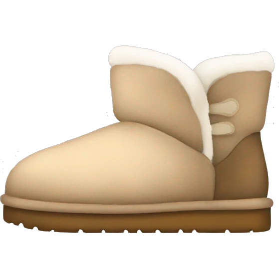 cozy ugg slippers emoji