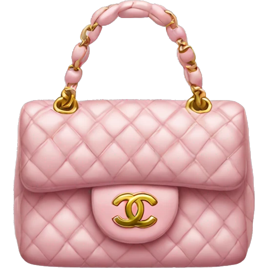 fancy Chanel bag emoji