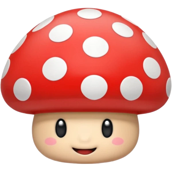 MARIO MUSHROOM emoji