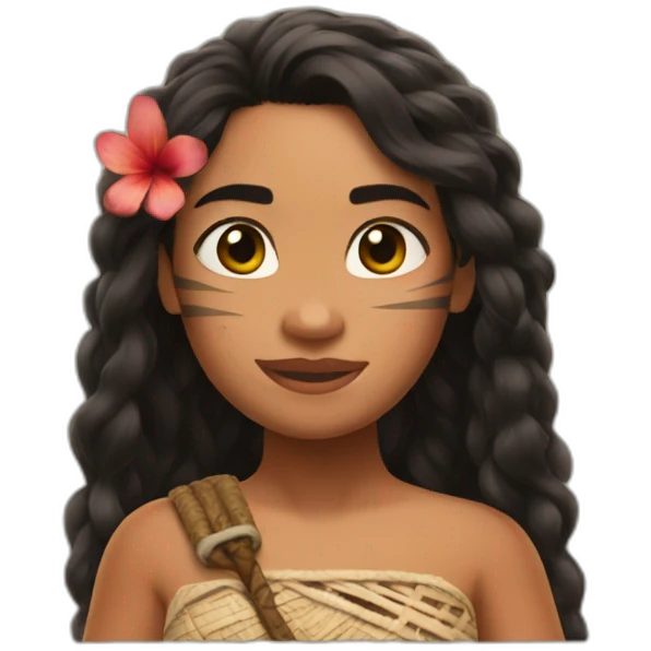 Moana emoji