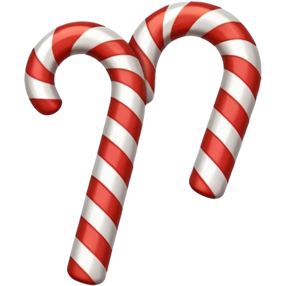 Candy cane emoji