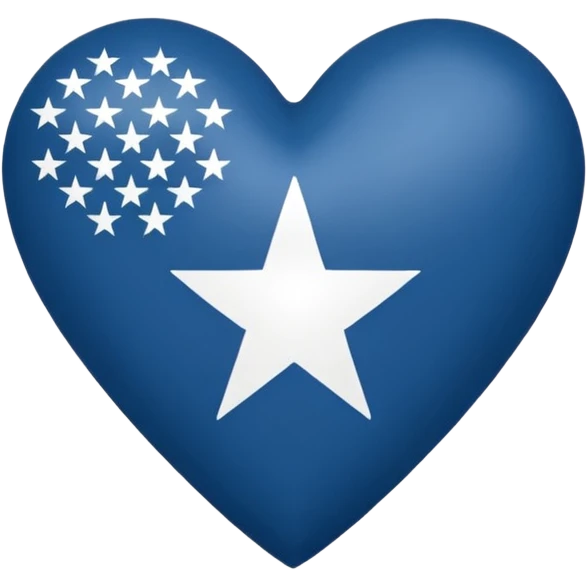 Bandiera micronesia forma cuore emoji