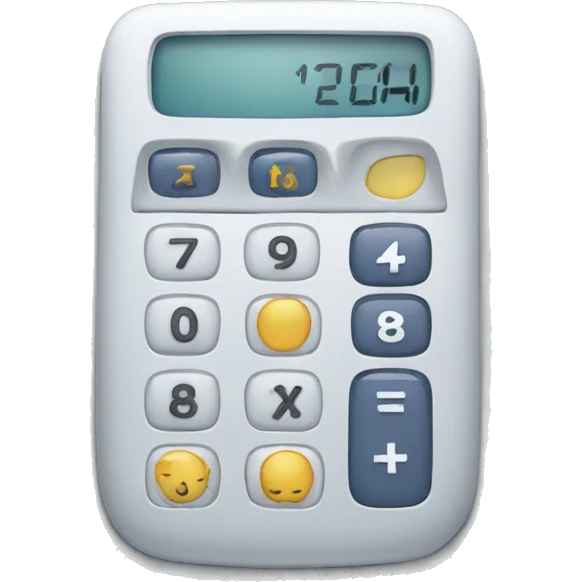 analyze numbers with calculator emoji