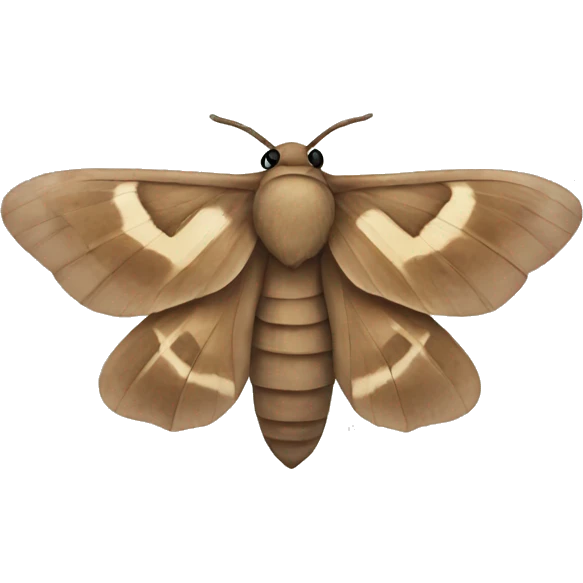 Moth emoji