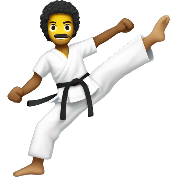 Brazilian martial art capoeira emoji