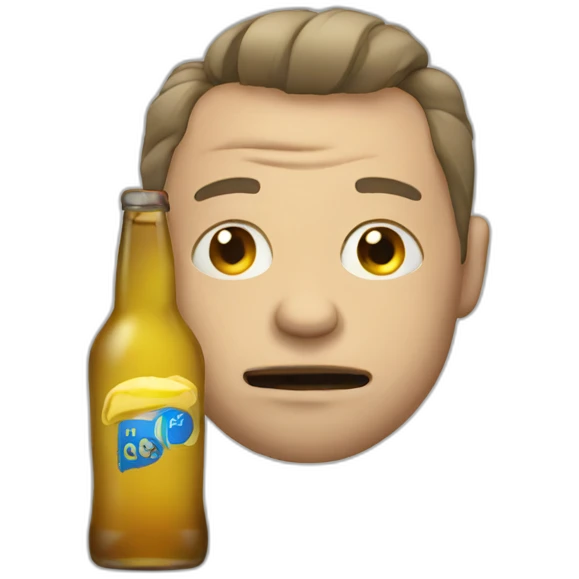 drunk emoji