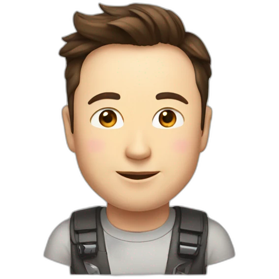 kawaii-elon-musk emoji