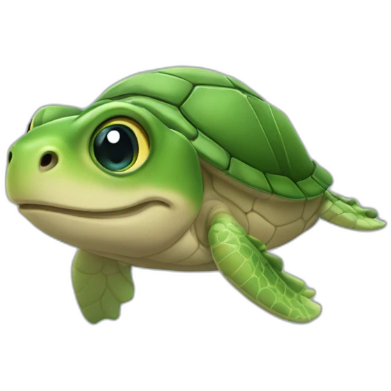 Wasserschildkröte emoji