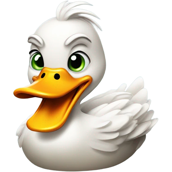 angry duck emoji