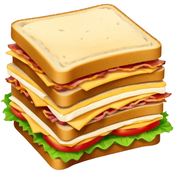 Club sandwich  emoji