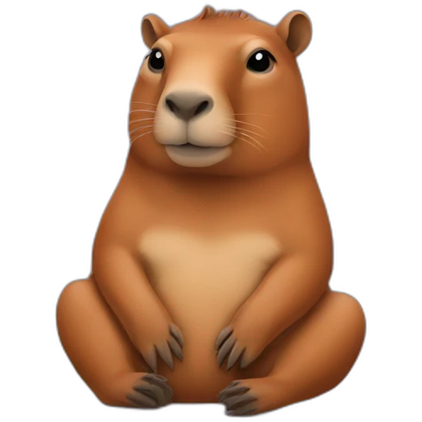 CAPIBARA RELAXING emoji