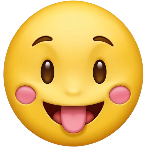Generate an emoji that is sticking it's tounge out play fully  emoji